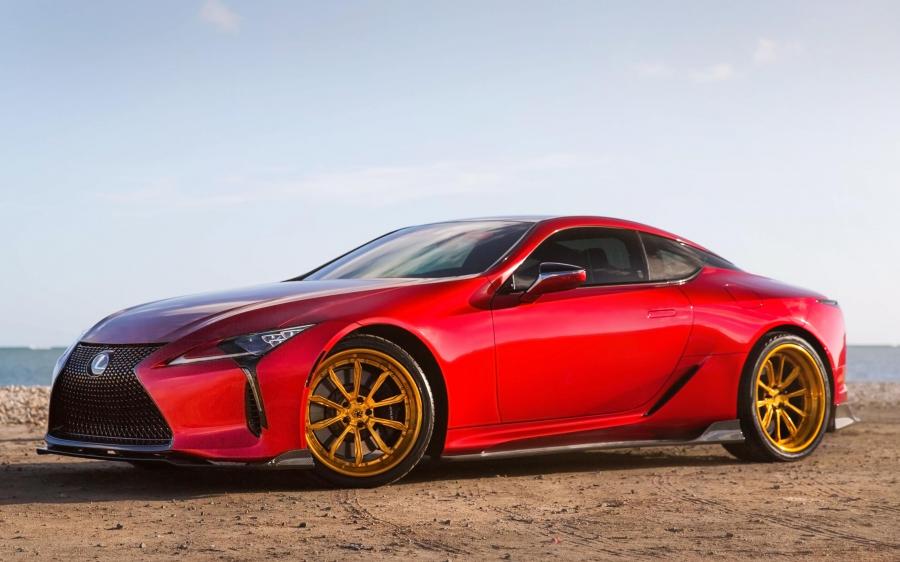 Lexus LC500 on Avant Garde Wheels (SR7) '2018